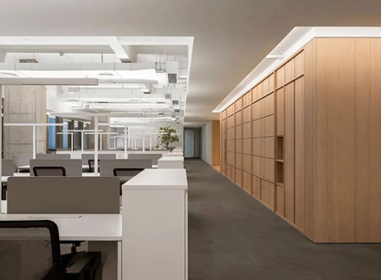 親自然共享交互的辦公室裝修設(shè)計(jì)空間是怎樣的——熹茗集團(tuán)