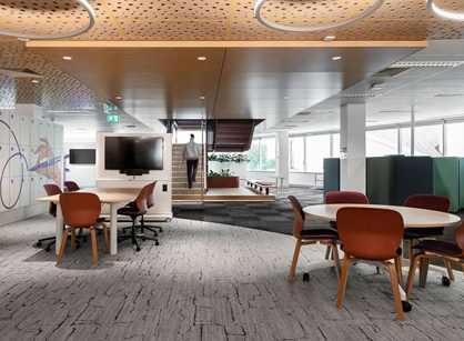 混合靈活的辦公室裝修設(shè)計(jì)空間是怎樣的——IAG珀斯