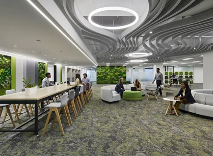 精彩多元的總部辦公室裝修設(shè)計(jì)空間是怎樣打造的——Securian Financial