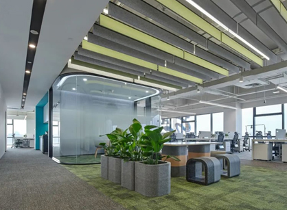 新一代潮流網(wǎng)購社區(qū)的辦公裝修設(shè)計(jì)空間是如何打造的——上海得物